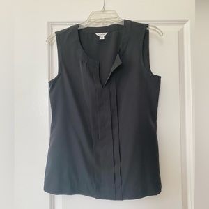 Calvin Klein Women’s black sleeveless blouse size XS